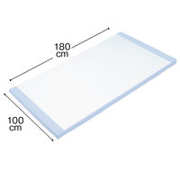 ICU メディカル シーツ_タイプA3 100×180cm A3-1018 1袋(1枚入)（取寄品）