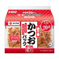 ヤマキ　徳一番　かつおパック　国内産鰹節使用　2.5g×20袋　1個