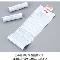 デルタトラックジャパン 温度記録計(チャート紙タイプ)用記録紙 18108 1袋(24本) 2-3571-11（直送品）