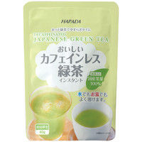 【水出し可】ハラダ製茶 ハラダ カフェインレス緑茶 1袋（40g）