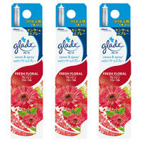 ジョンソン グレード消臭センサー＆スプレー付替 フレッシュフローラル 1セット（3個：1個×3）