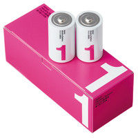 乾電池　単1形　アルカリ乾電池　北欧パッケージ　アスクルオリジナル