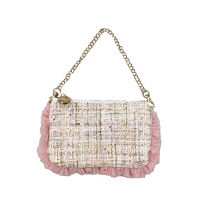 【アウトレット】FAB FAB FEERIQUE フラットポーチ ピンク 1個