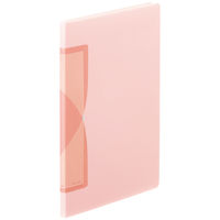プラス パステルカラークリアーファイル パスティ A4タテ ライトピンク 98680