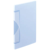 プラス パステルカラークリアーファイル パスティ A4タテ ブルー 98685