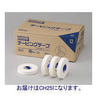 ニチバン バトルウィン テーピングテープ（非伸縮） 24巻入り 25mm×12m CH25　1箱（24巻入）（取寄品）