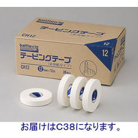 ニチバン バトルウィン テーピングテープ（非伸縮） 12巻入り 38mm×12m C38　1箱（12巻入）（取寄品）