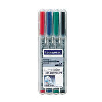 ステッドラー　ルモカラーペン（水性）M　4色セット　315 WP4　1セット（4色セット×10セット）　（取寄品）