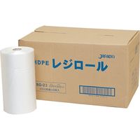 ジャパックス レジロールポリ袋　2000枚　半透明　厚み0.01ｍｍ　 RG23 1セット（6巻）