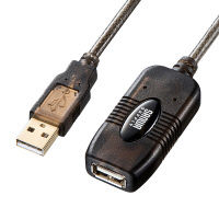サンワサプライ USB延長ケーブル 20m KB-USB-R220