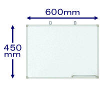 【アウトレット】アール・エフ・ヤマカワ　ホワイトボード　600×450　RFWB-WH6045TH　1枚