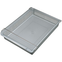 伊藤忠リーテイルリンク　スタックトレー　メタルハンドル　A3対応　浅型　大　1セット（5個）