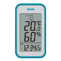 タニタ デジタル温湿度計 青 TT559BL 1セット（3個）