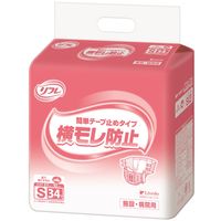 リフレ　大人用紙おむつ　簡単テープ止めタイプ　S　1箱（102枚：34枚入Ｘ3パック）　リブドゥコーポレーション