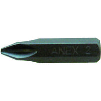 アネックスツール アネックス インパクトドライバー用ビット +2×36 対辺8mm六角軸 AK-21P-2-36 1本 275-9829（直送品）