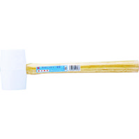 オーエッチ工業 OH 白ゴムハンマー #1 M GHW-M 1本(1個) 352-8375（直送品）