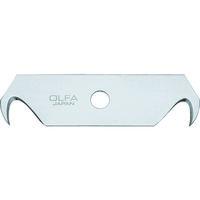 オルファ OLFA セーフティカッターナイフ用替刃 フックS刃 2枚入 ポリシース XB108F 1箱(2枚) 360-7259（直送品）