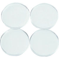 トラスコ中山 ラウンドケース Sフタ (4枚入) TRC-02F 1パック(4枚) 299-6251