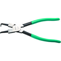 トラスコ中山 TRUSCO スナップリングプライヤー 孔用 Φ3.0 曲爪62型 62-3B 1丁 111-2716（直送品）