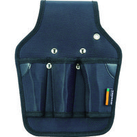 トラスコ中山 TRUSCO 【売切廃番】 ペンチケース 三丁差し ブラック TC-83BK 1個 352-4973（直送品）