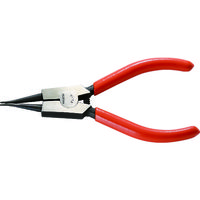 トラスコ中山 TRUSCO スナップリングプライヤー 軸用 Φ1.0 直爪63型 63-1A 1丁 226-6016（直送品）