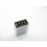 トラスコ中山 数字刻印セット 6mm SK-60 1セット 228-4774