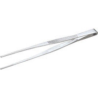 使用不可トラスコ中山 TRUSCO ステンレス製ピンセット 180mm 直ギザ付 TSP-37 1本 270-9104（直送品）