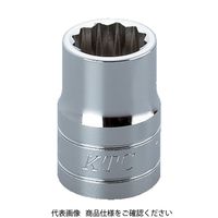 京都機械工具 KTC 12.7sq.ソケット(十二角)33mm B4-33W 1個 307-4889（直送品）