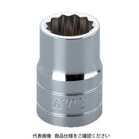 京都機械工具 KTC 12.7sq.ソケット(十二角)34mm B4-34W 1個 307-4897（直送品）