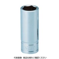 京都機械工具 KTC 9.5sq.セミディープソケット(六角) 対辺寸法8mm 差込角9.5mm 全長70mm B3M-08 1個 373-1952（直送品）