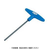 京都機械工具 Ｔ形六角棒レンチ４ｍｍ HT10-4 1個 373-5516