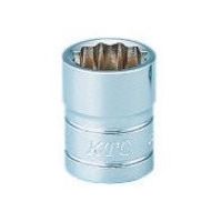 京都機械工具 KTC 6.3sq.ソケット(十二角)10mm B2-10W 1個 373-1031