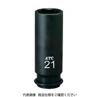 京都機械工具 KTC 9.5sq.インパクトレンチ用ソケット(ディープ薄肉) 対辺寸法21mm 差込角9.5mm 6角 BP3L-21TP 1個（直送品）