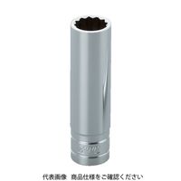京都機械工具 KTC 9.5sq.ディープソケット(十二角) 対辺寸法17mm 差込角9.5mm 全長70mm B3L-17W 1個 307-4269（直送品）