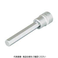 TONE ロングヘキサゴンソケット 対辺寸法4mm ビット長さ73mm 3H-04L 1個 356-6064（直送品）