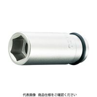 TONE インパクト用ロングソケット 差込角9.5mm 対辺寸法21mm 全長55mm 3NV-21L 1個 356-6358（直送品）