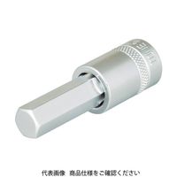 TONE ヘキサゴンソケット 対辺寸法5mm 全長55mm 4H-05 1個 119-7681（直送品）