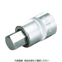 TONE ヘキサゴンソケット(インチ) 吋目 1/4inch ビット長さ18mm 3HB-08 1個 369-5107（直送品）