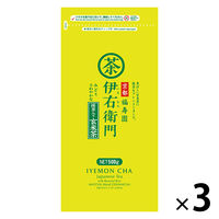 【水出し可】宇治の露製茶 伊右衛門 抹茶入り玄米茶 業務用 1セット（500g×3袋）