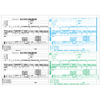 ヒサゴ　平成28年1月提出用　所得税源泉徴収票　OP938R　（取寄品）