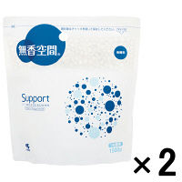 【アウトレット】サポート無香空間 パウチ替 1500g 小林製薬 1セット（2個：1個×2）