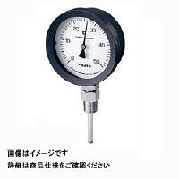 佐藤計量器製作所 バイメタル温度計 BM-S-100P （0/200℃、 L＝100mm、 R（PT） 1/2） 2085-24 1個（直送品）