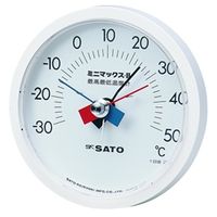 佐藤計量器製作所 ミニマックスII型最高最低温度計 7310-00 1個（直送品）