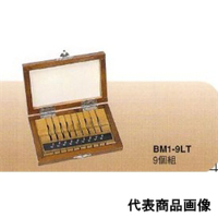 ミツトヨ（Mitutoyo） 鋼製・極薄ゲージブロックセット BM1-9LT-1 516-991 1セット（直送品）