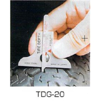 フジツール　タイヤデップスゲージ　TDG-20　1個　（直送品）
