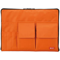 使用不可【アウトレット】リヒトラブ バッグインバッグ A4 橙 A7554-4