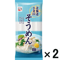 【アウトレット】永谷園 そうめん 北海道小麦100％ 1セット（500g×2袋）