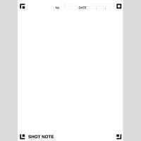 使用不可【アウトレット】SHOTNOTE（ホワイトボードタイプ）　1個