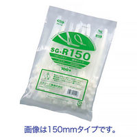 トラスコ中山 TRUSCO リリースタイ幅4.8mmX長さ370mm最大結束φ102標準