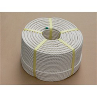 高木綱業 綿ロープ 9mm×200m 36-5432 1個(1本)（直送品）